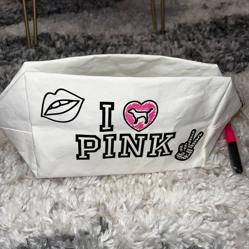 Pink Victorias Secret Bags NWT DIY Pink Cosmetic Bag